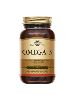 SOLGAR Oméga-3 Cardiovasculaire Capsules flacon de 60