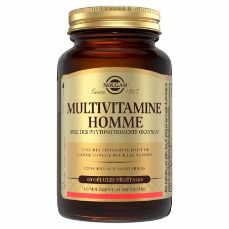 SOLGAR Multivitamine Homme Gélules flacon de 60