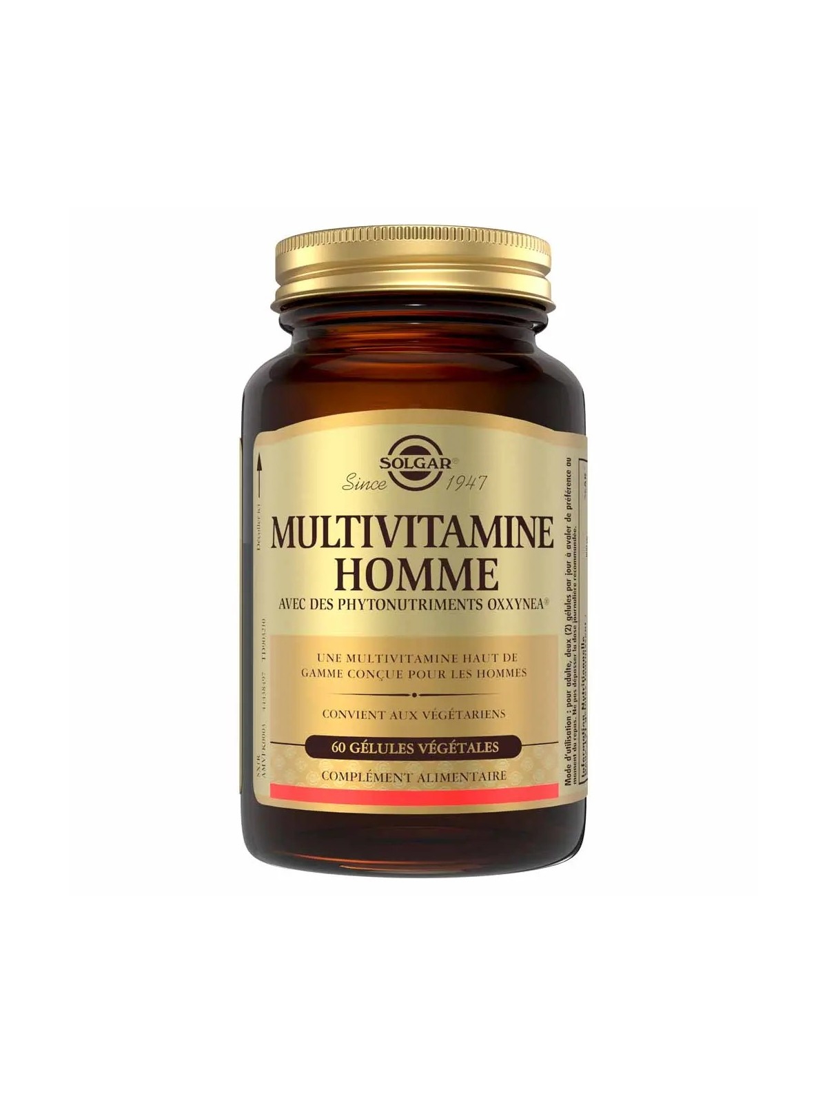 SOLGAR Multivitamine Homme Gélules flacon de 60