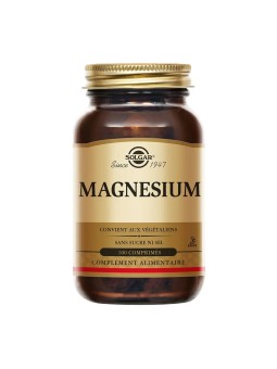 SOLGAR Magnésium Fatigue- Vitalité 100 Comprimés flacon de 100