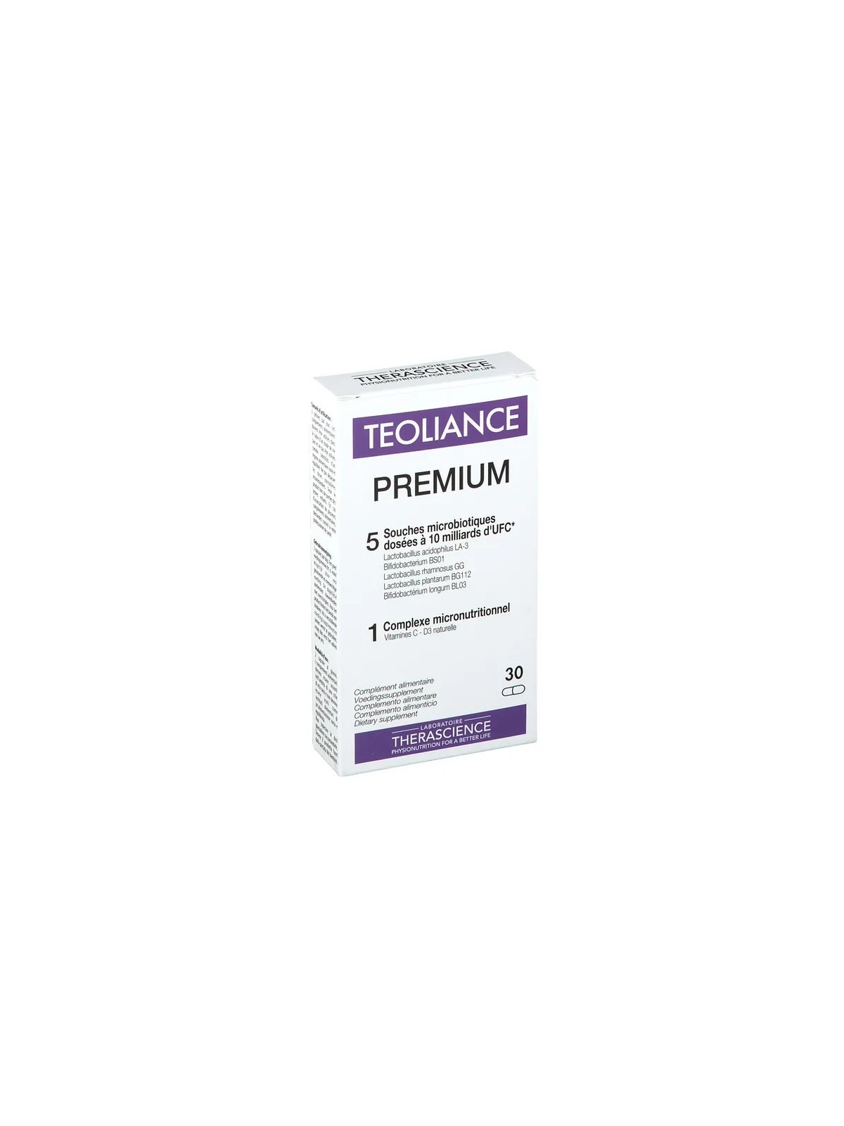 THERASCIENCE Teoliance Premium Gélules boite de 30