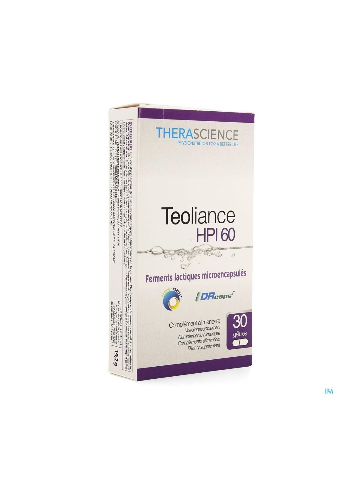 THERASCIENCE Téoliance HPI 60 Capsules boite de 30