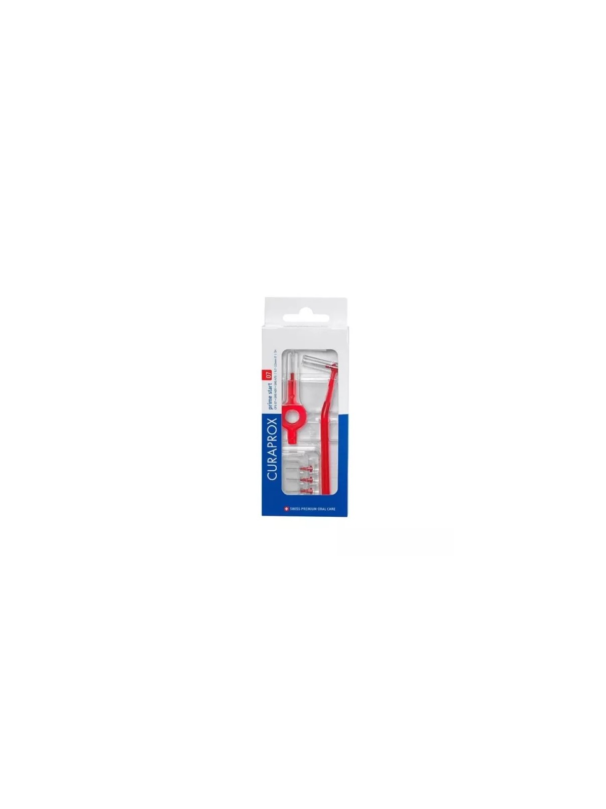CURAPROX CPS 07 Prime Start Rouge 5 Brossettes Interdentaires + 2 Manches