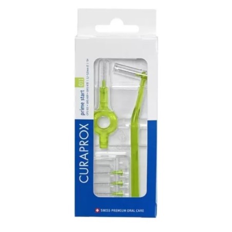 CURAPROX CPS 11 Prime Start Vert 5 Brossettes Interdentaires + 2 manches