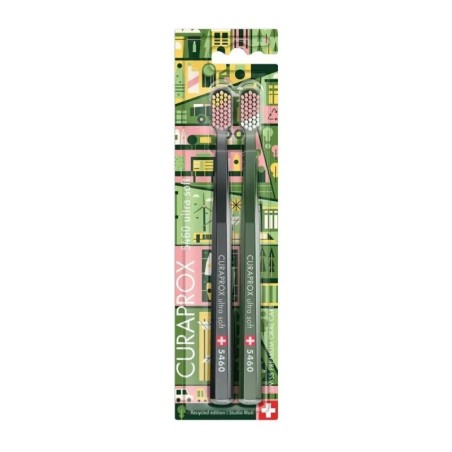 CURAPROX 2 Brosses à Dents CS 5460 Recycled Edition