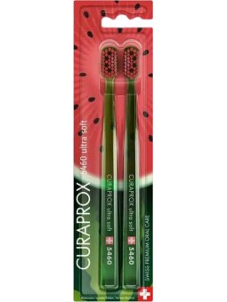 CURAPROX 2 Brosses à Dents CS 5460 Watermelon Edition