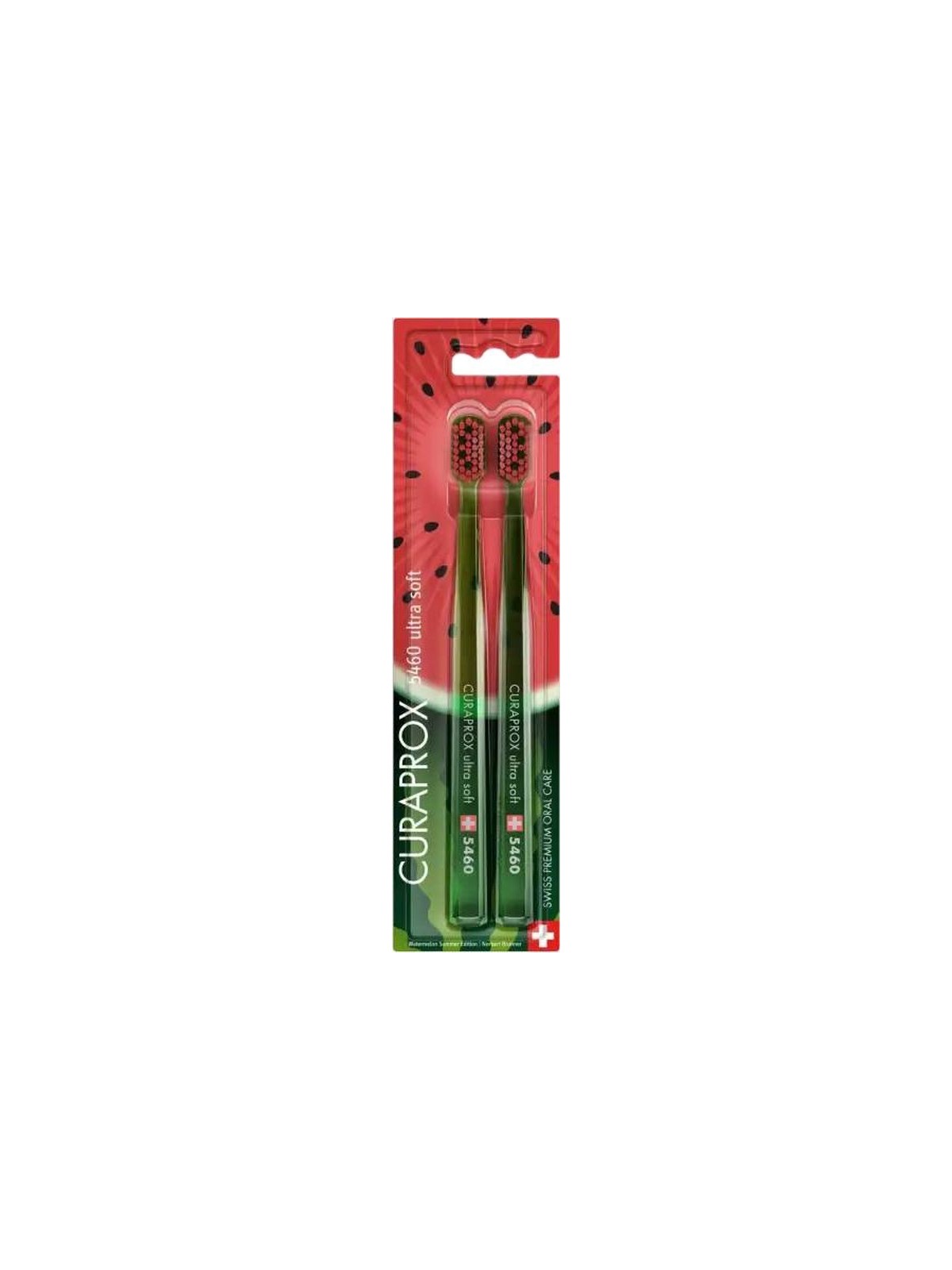 CURAPROX 2 Brosses à Dents CS 5460 Watermelon Edition
