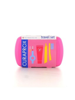 CURAPROX Kit de Voyage Rose