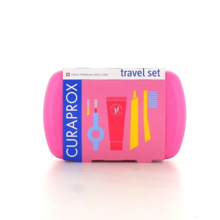 CURAPROX Kit de Voyage Rose