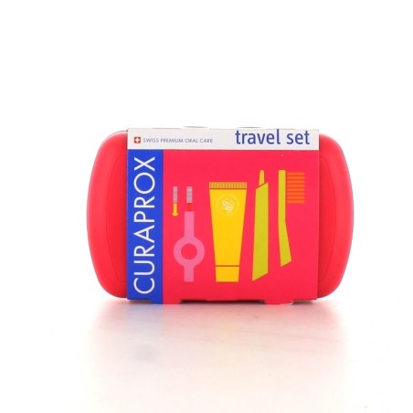 CURAPROX Kit de Voyage Fuschia